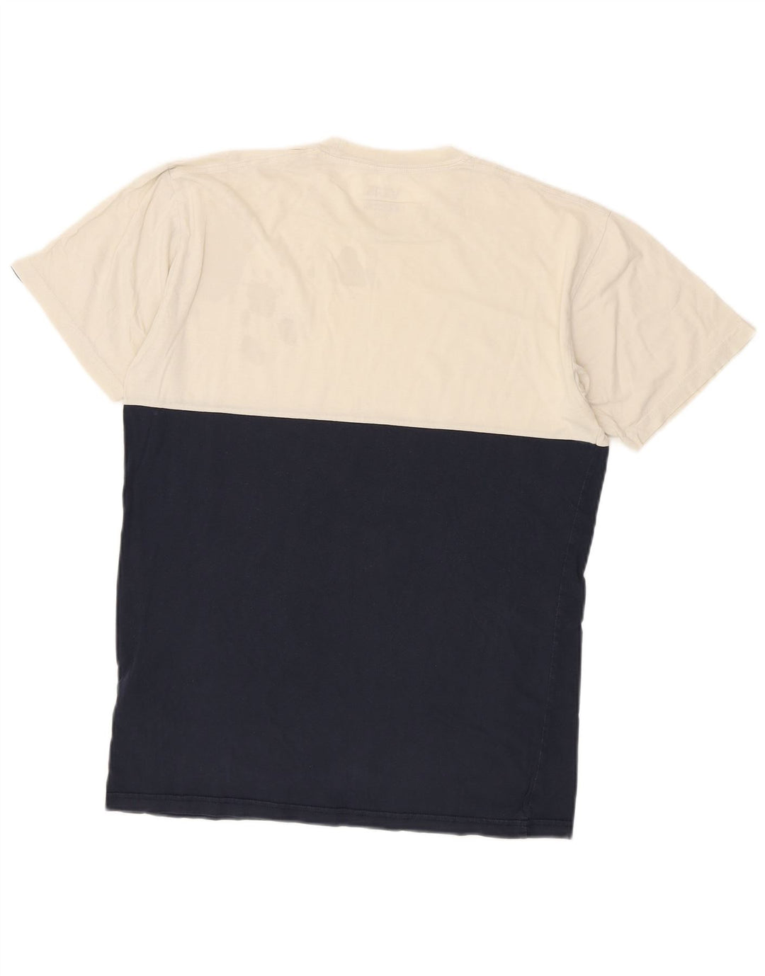 VANS Herre Classic Fit T-Shirt Top Medium White Colourblock