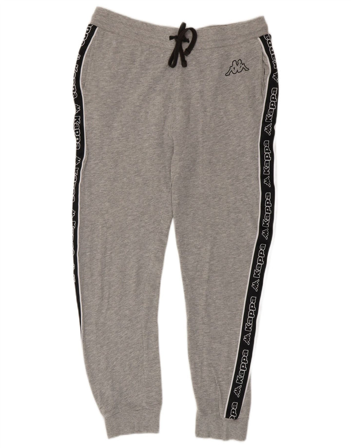 KAPPA Herre grafisk træningsdragt Bukser Joggers Medium Grey Colourblock