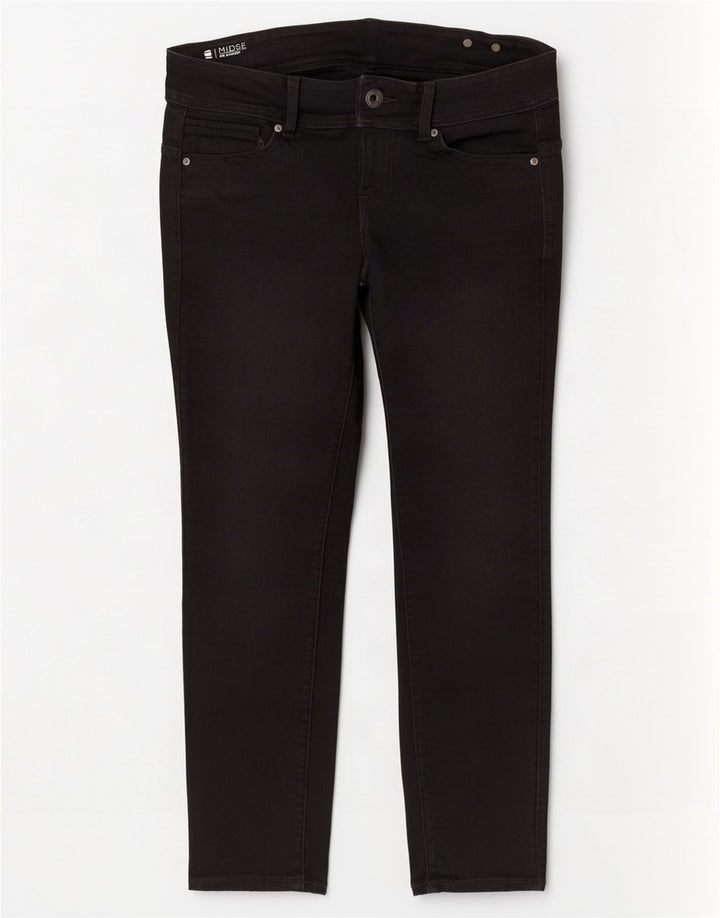 G-Star Dame Midge Midge Slim Jeans W33 L30 Sort
