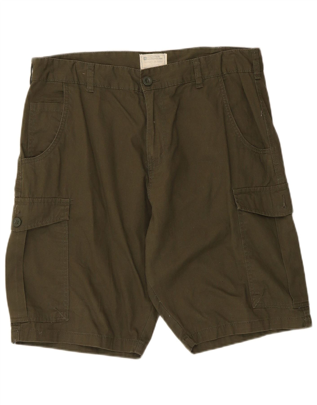 Mountain Warehouse Herre Cargo Shorts W34 Large Khaki Cotton