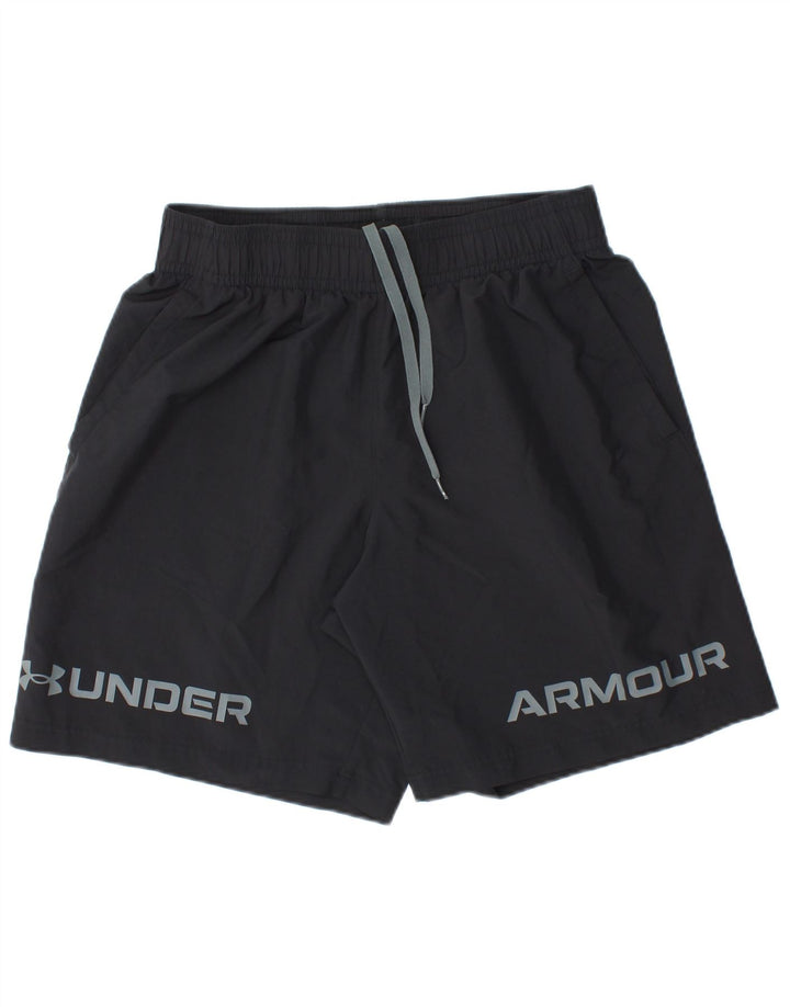 UNDER ARMOUR Grafiske sportsshorts til mænd, store sorte