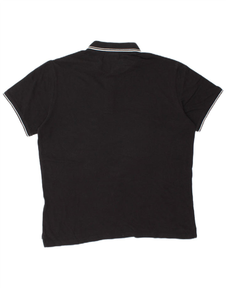 Champion Herre Polo Shirt Large Sort