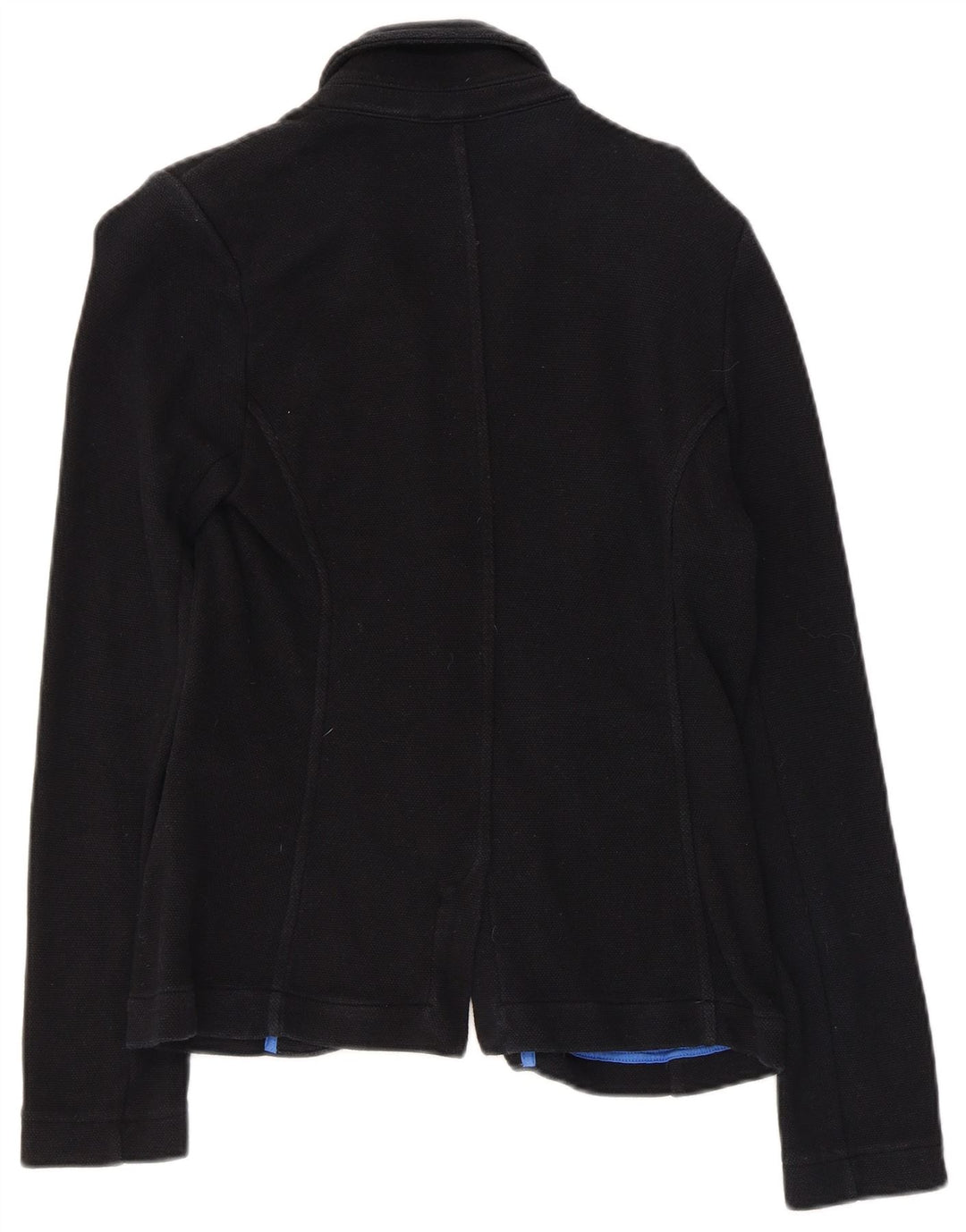 Whistles Dame 2 Button Blazer Jacket UK 10 Small Black Bomuld