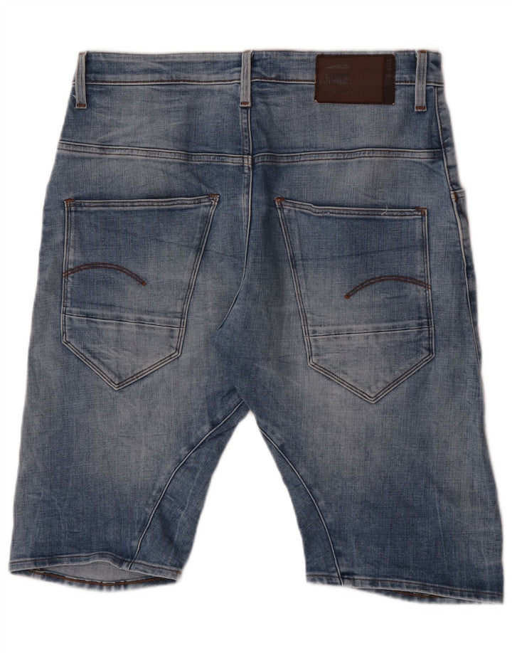 G-Star Herre Denim Shorts W34 Stor Blå Bomuld