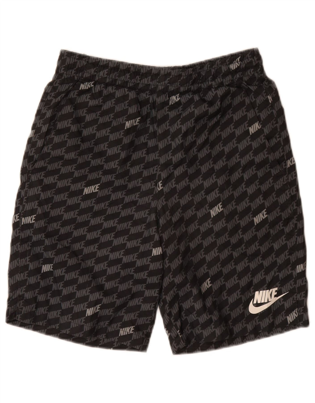 Nike drenge grafiske svømmeshorts 12-13 år store grå polyester