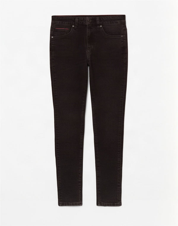 Tommy Hilfiger Herre Skinny Jeans W31 L32 Sort Bomuld