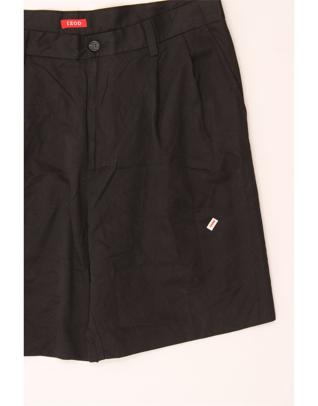 IZOD Mens Pegged Chino Shorts W36 Large  Black Polyester Vintage Izod and Second-Hand Izod from Messina Hembry 