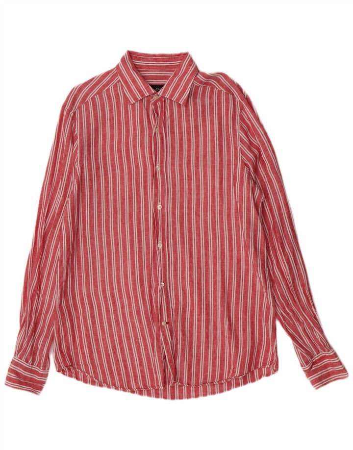 Massimo Dutti Herreskjorte Stor rødstribet