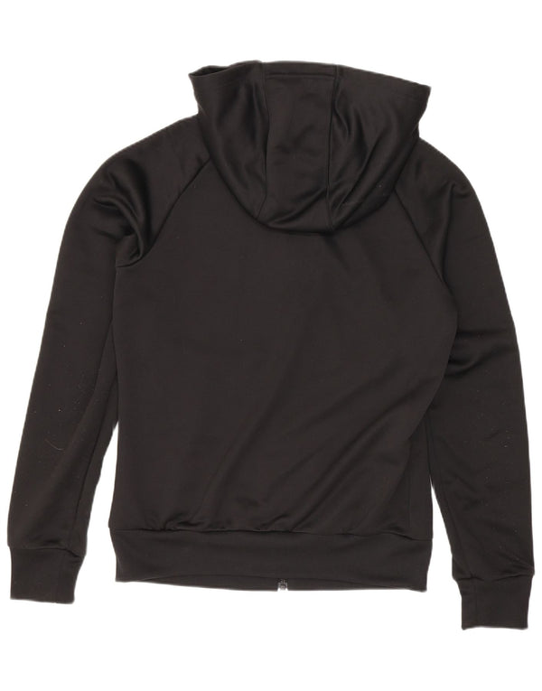 Adidas Dame Hættetrøje Sweater UK 8 Small Black Polyester