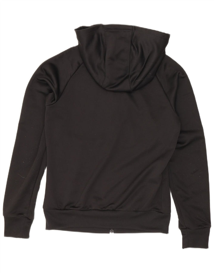 Adidas Dame Hættetrøje Sweater UK 8 Small Black Polyester
