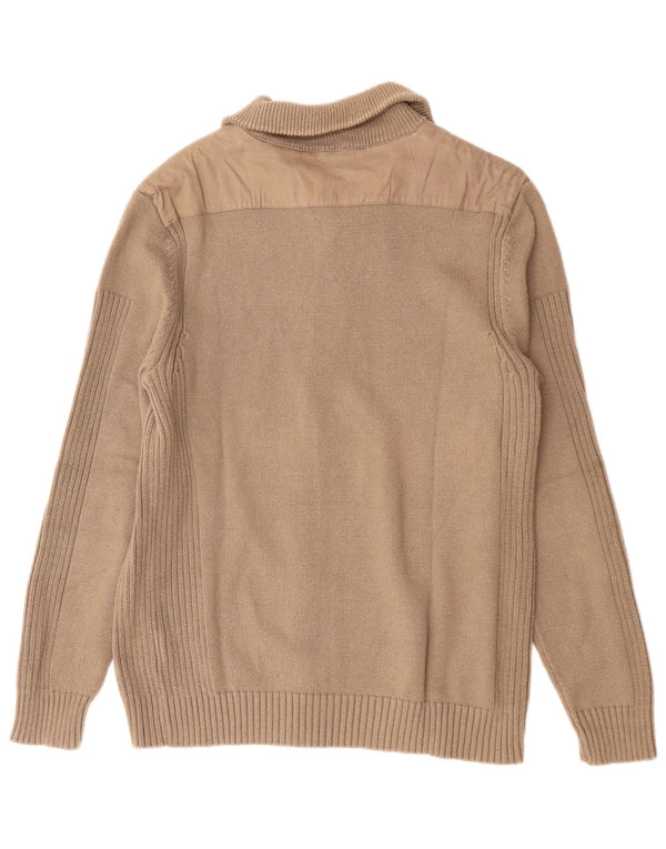 Calvin Klein Jeans Herre Cardigan Sweater XL Grå Bomuld