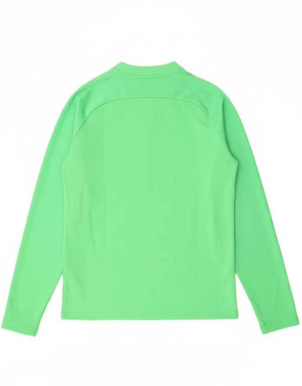 Nike Boys Alba Roma Pullover med lynlås-hals træningsdragt Top 12-13 år Stor Grøn