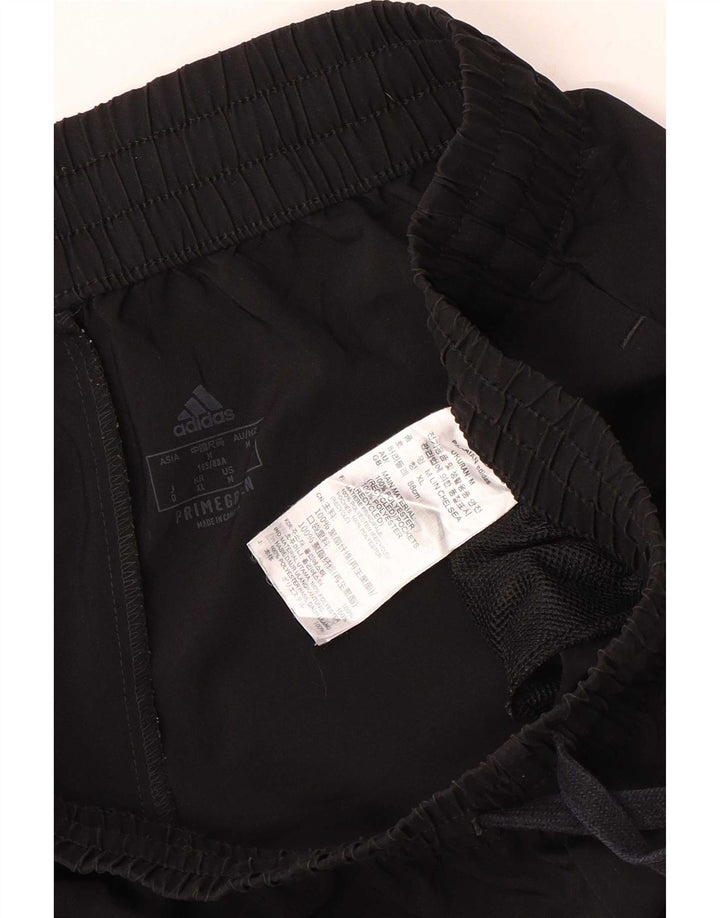 Adidas grafiske sportsshorts til mænd mellem sort polyester