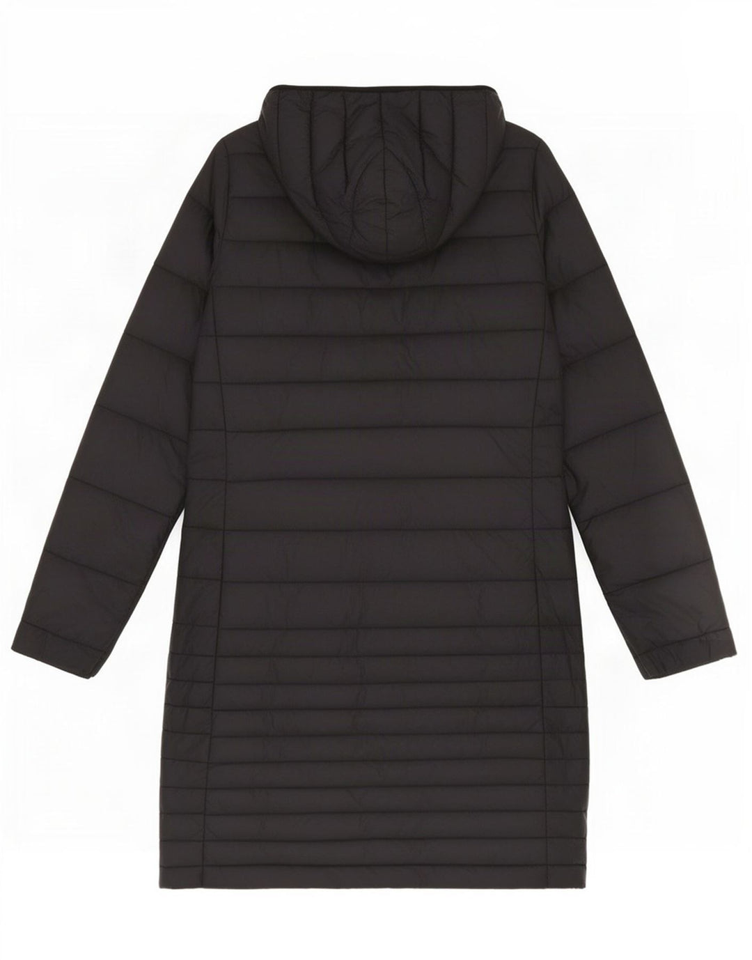 Puffa Dame Hooded Polstret Frakke UK 8 Small Black Nylon