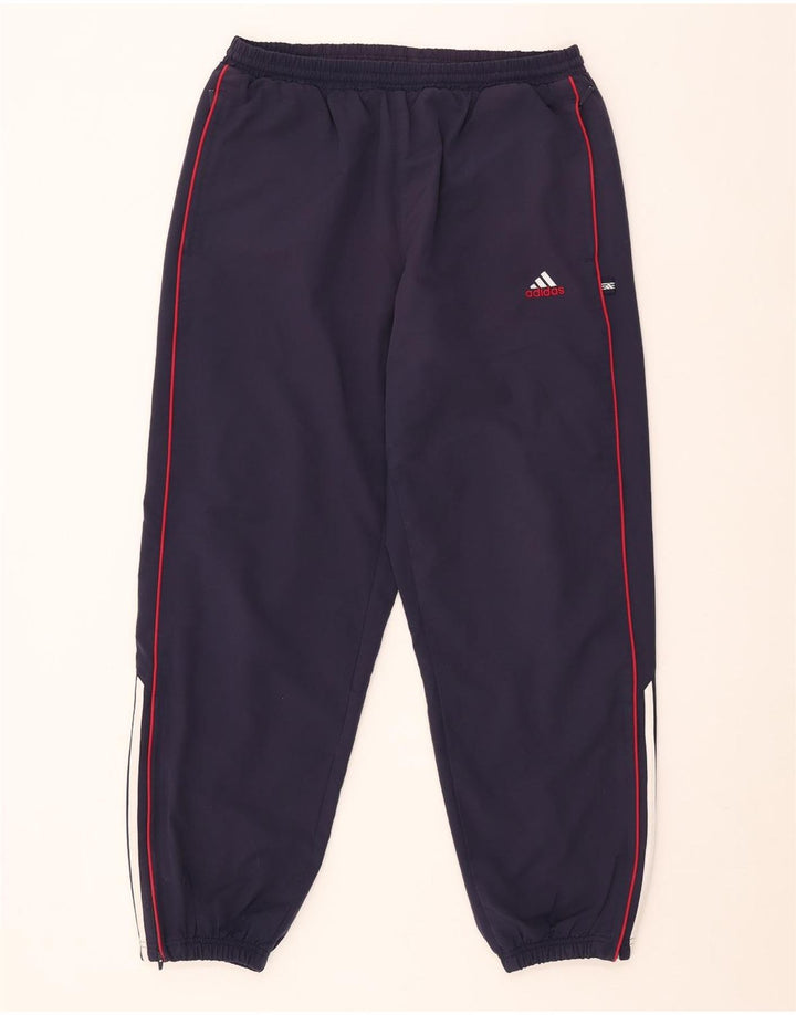 Adidas Herre træningsdragt Bukser Joggers Large Navy Blue Polyester