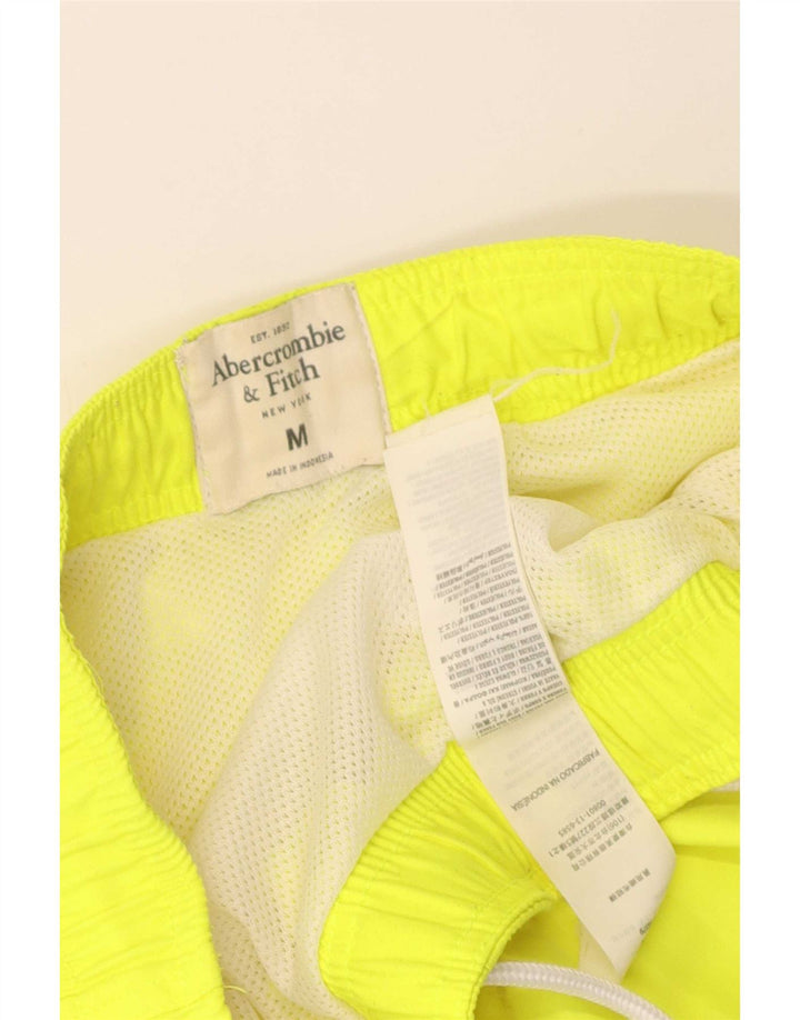 Abercrombie & Fitch Badeshorts til mænd mellem gul polyester