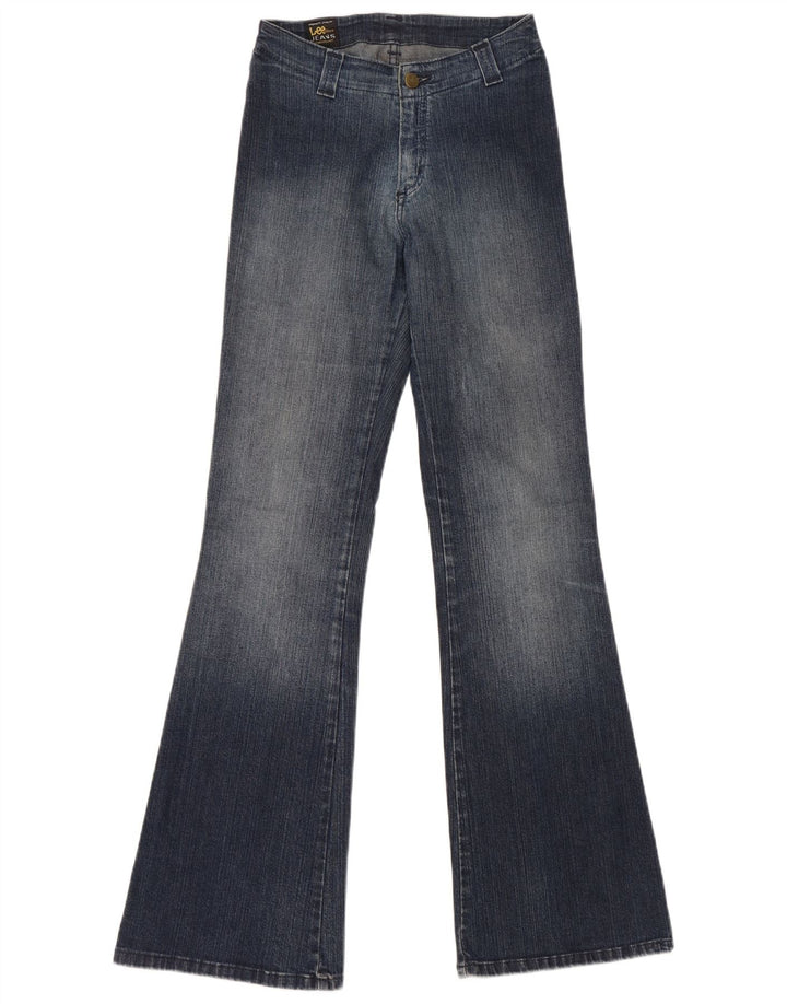 Lee Dame Flared Jeans W26 L33 Blå Bomuld