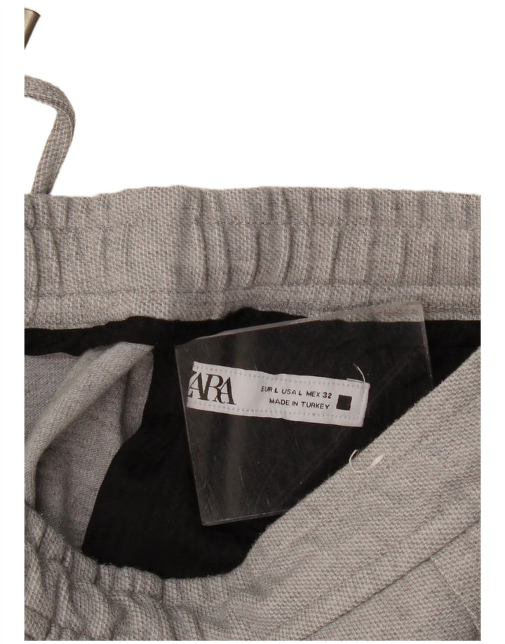 Zara Herre Sportshorts Large Grå