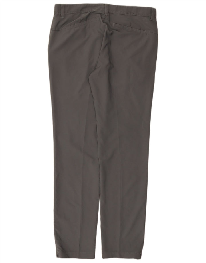 Adidas Herre Slim Chino Bukser W32 L32 Grå Polyester