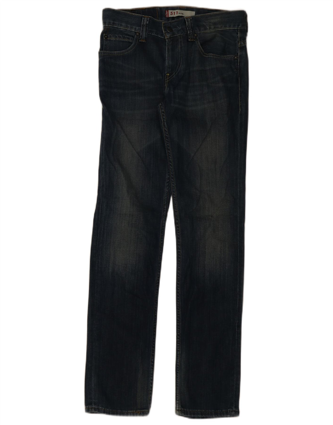 Levi's Herre 511 Slim Jeans W31 L34 Marineblå Bomuld