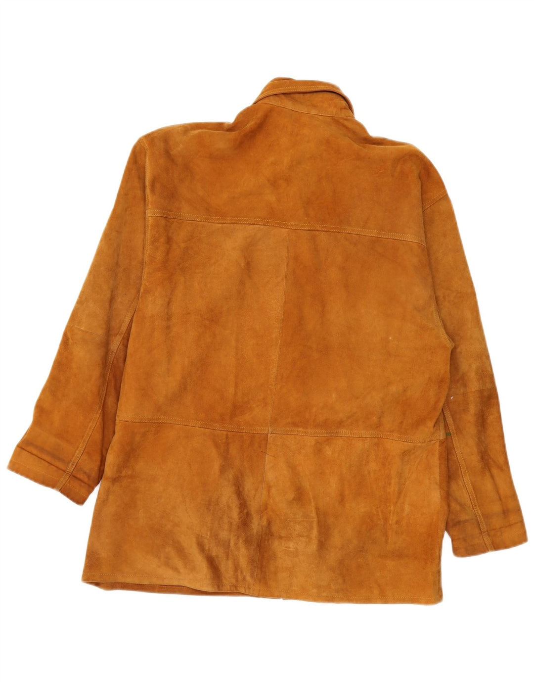 Vintage dame ruskindsjakke UK 16 Large Brown