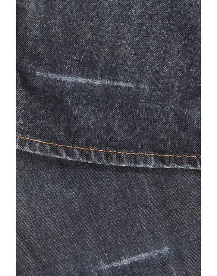Hugo Boss Herre Slim Jeans W31 L34 Marineblå Bomuld