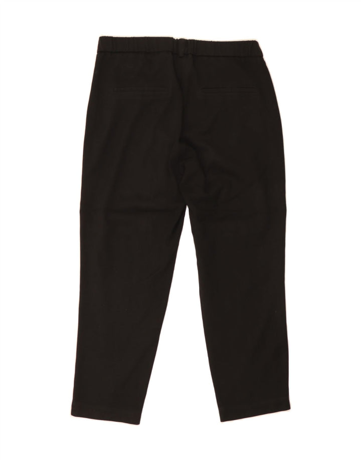 ZARA Womens Tracksuit Trousers UK 10 Small Black Colourblock Polyester Vintage Zara and Second-Hand Zara from Messina Hembry 