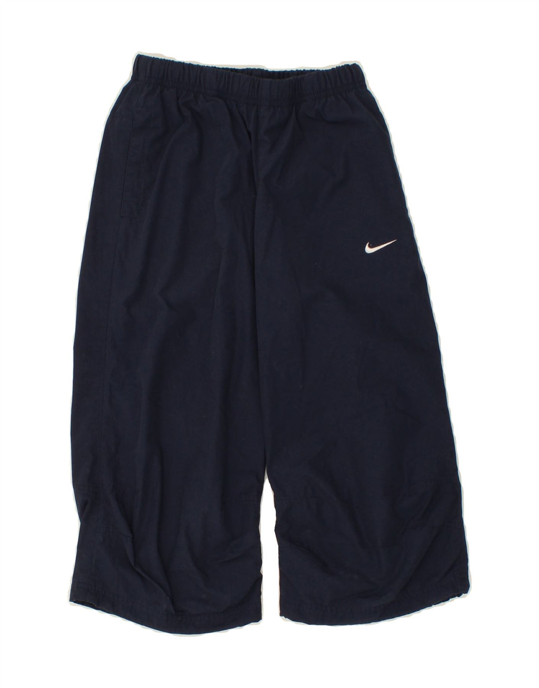 NIKE Girls Tracksuit Trousers 10-11 Years Medium  Navy Blue Polyester Vintage Nike and Second-Hand Nike from Messina Hembry 