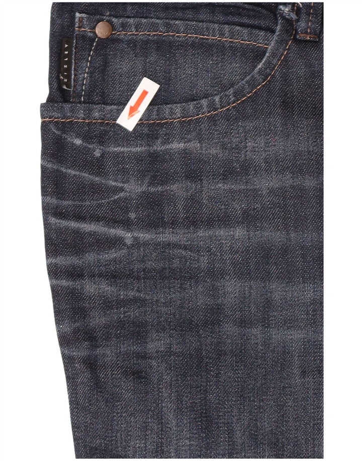 Sisley Herre Belfast Slim Jeans W35 L30 Marineblå Bomuld