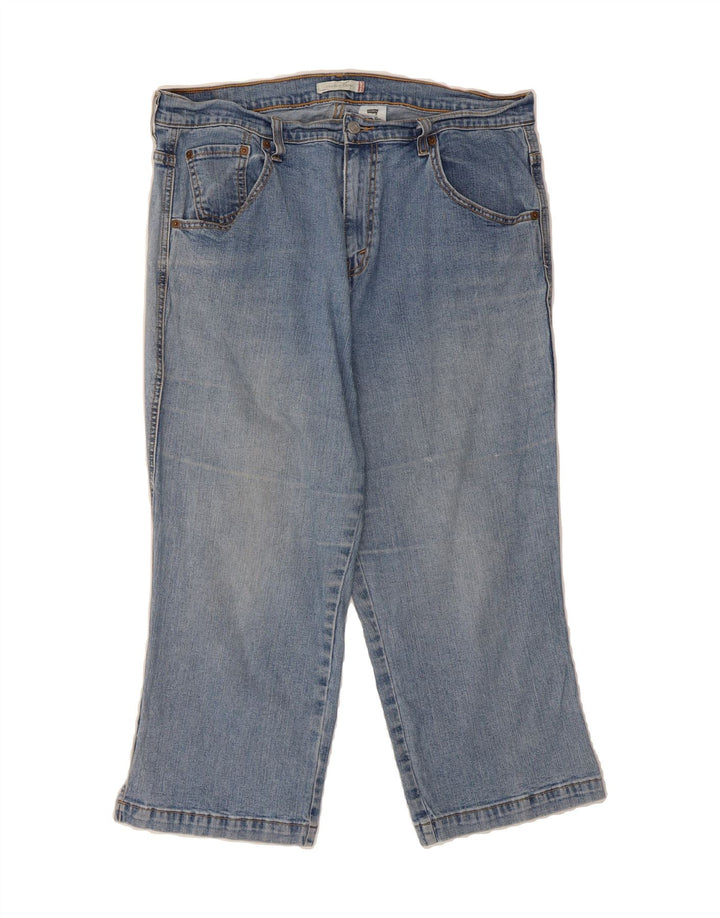 LEVI'S Womens Classic Capri Jeans US 20 3XL W38 L26 Blue Cotton Vintage Levi's and Second-Hand Levi's from Messina Hembry 