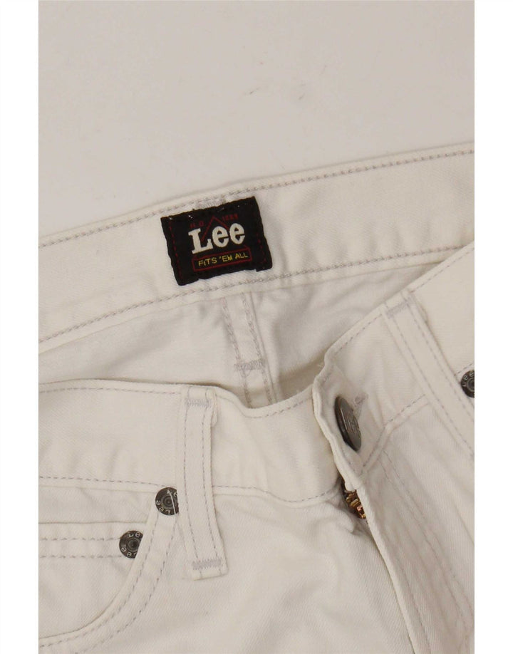 Lee Dame Bootcut Casual Bukser W28 L28 Hvid