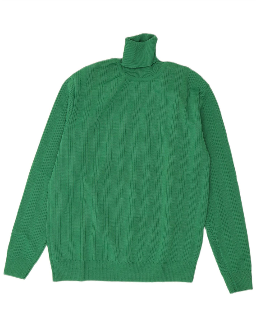 Vintage Herre rullehals sweater IT 50 Medium Grøn