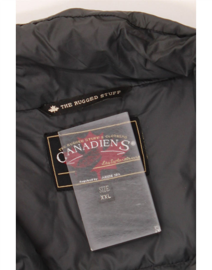 Canadiens Polstret Gilet til mænd UK 44 2XL Grå Nylon