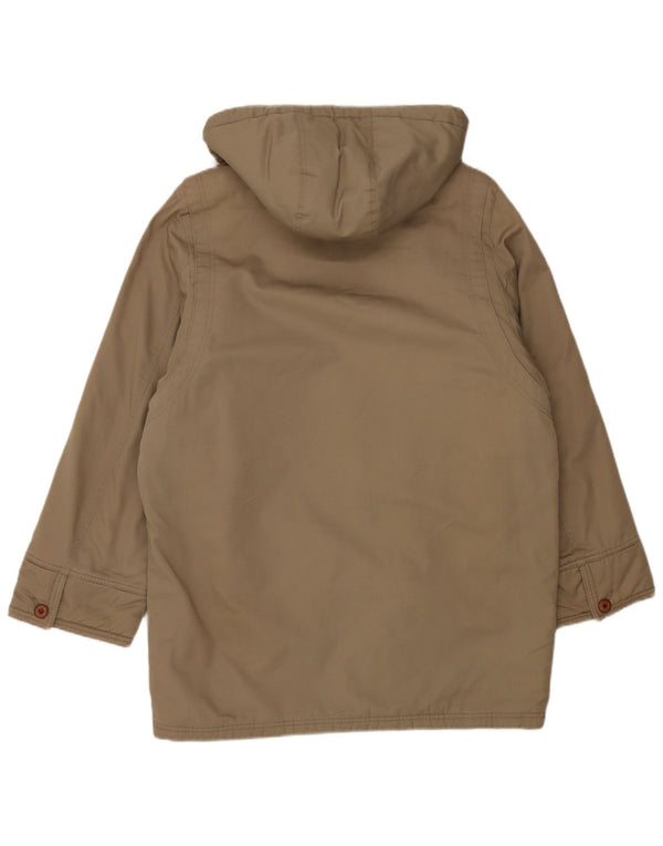 Faciba Herre Hætteoverfrakke IT 54 2XL Khaki Polyester