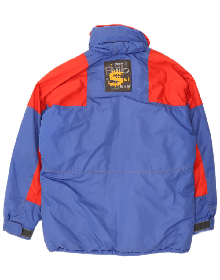 Bailo Herre Hætte Loose Fit Skijakke IT 50 Medium Blue Colourblock