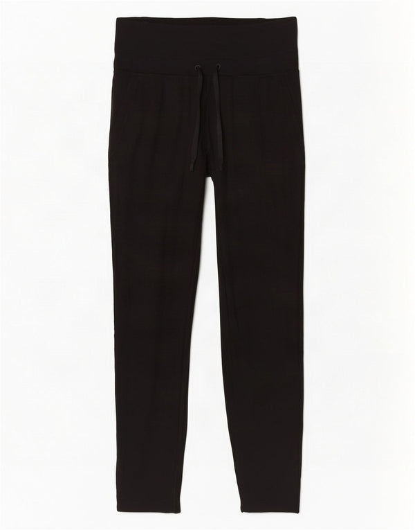Adidas Træningsdragtsbukser til kvinder UK 8/10 Small Black Rayon