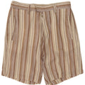 Meltin' Pot chinoshorts til kvinder W29 Medium flerfarvet stribet bomuld