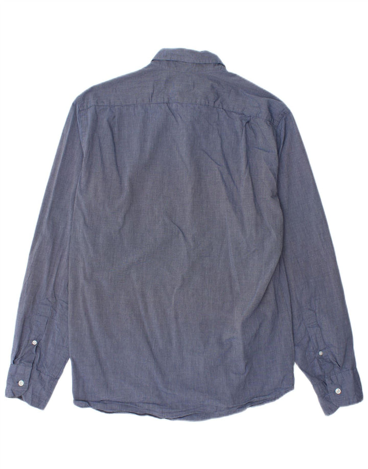 J. CREW Herre Slim Fit skjorte Medium marineblå bomuld