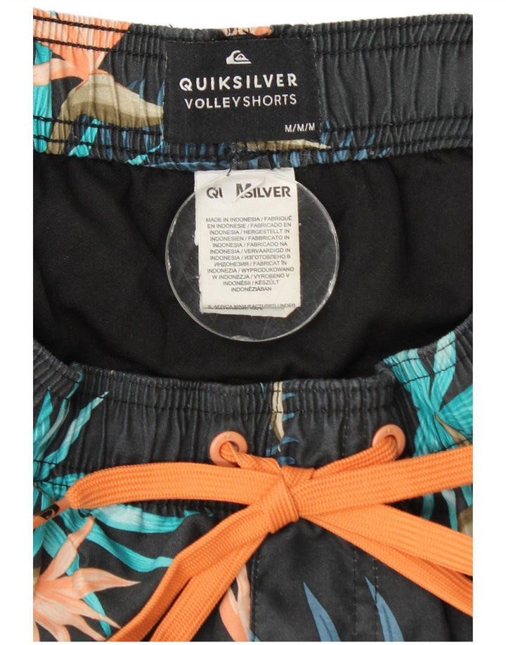 Quiksilver Badeshorts til mænd Medium Navy Blue Floral Polyester