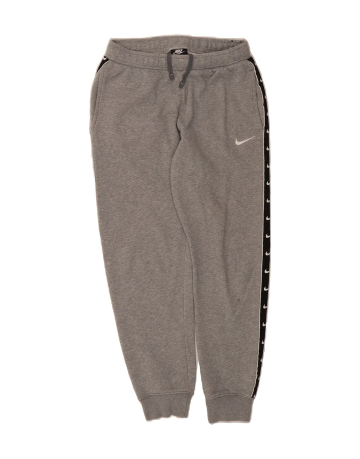 NIKE Mens Graphic Tracksuit Trousers Joggers Small  Grey Cotton Vintage Nike and Second-Hand Nike from Messina Hembry 