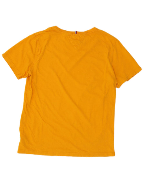 Tommy Hilfiger Boys T-Shirt Top 15-16 År Gul Bomuld