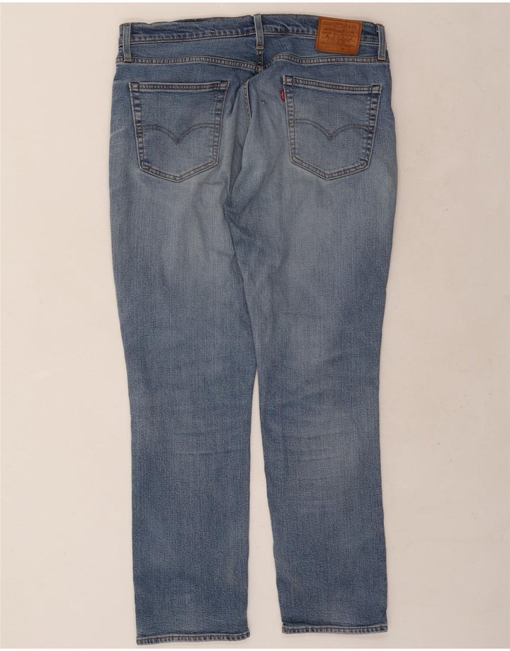 Levi's Herre 511 Slim Jeans W36 L32 Blå Bomuld