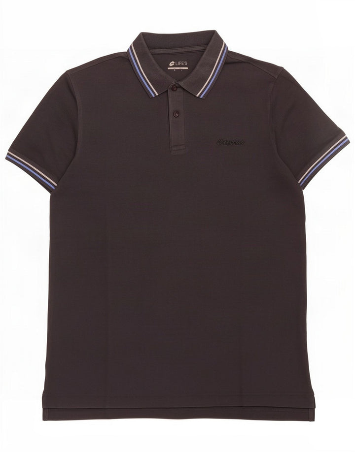Lotto Herre poloshirt Large Grey