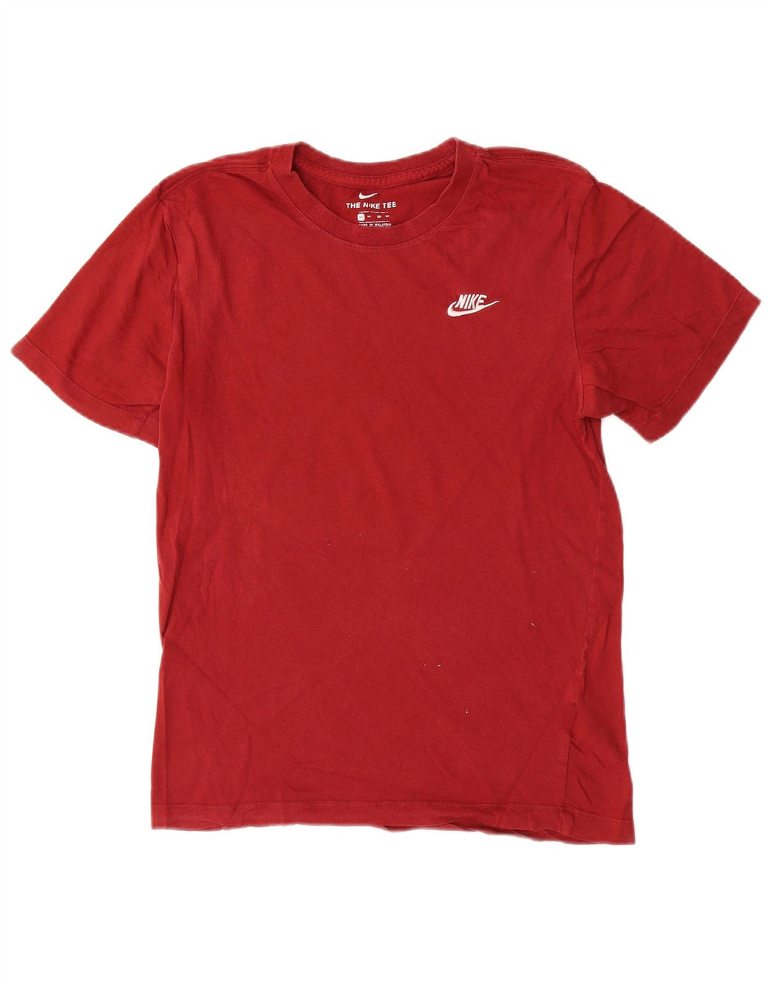Nike T-shirt top XS rød bomuld til mænd