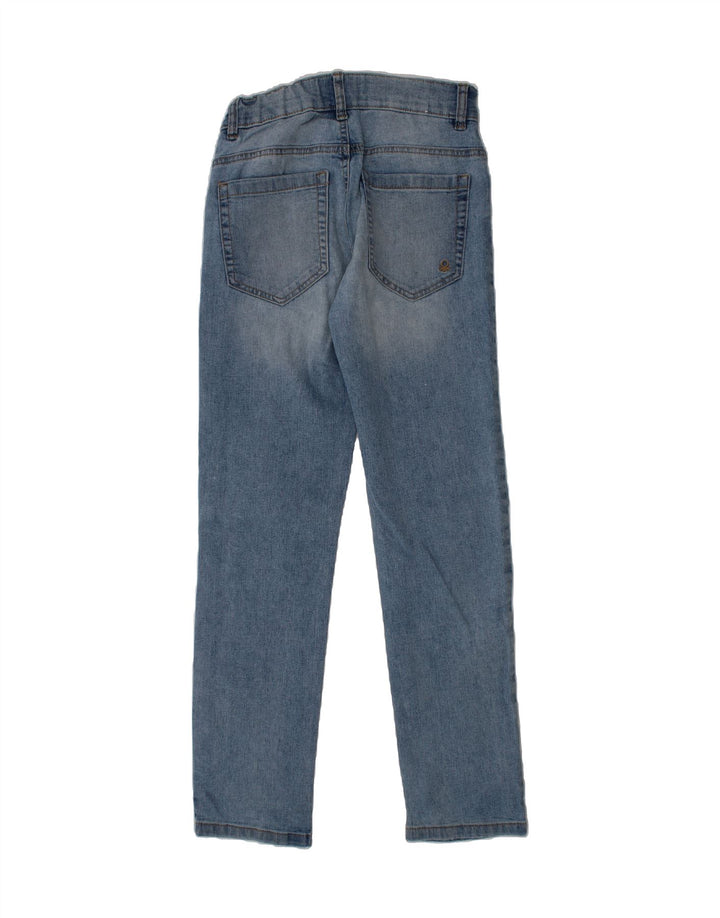 BENETTON Boys Slim Jeans 7-8 Years Blue Vintage Benetton and Second-Hand Benetton from Messina Hembry 