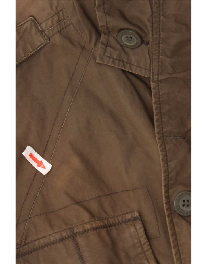 Superdry Herre Military Jacket UK 38 Medium Khaki Cotton