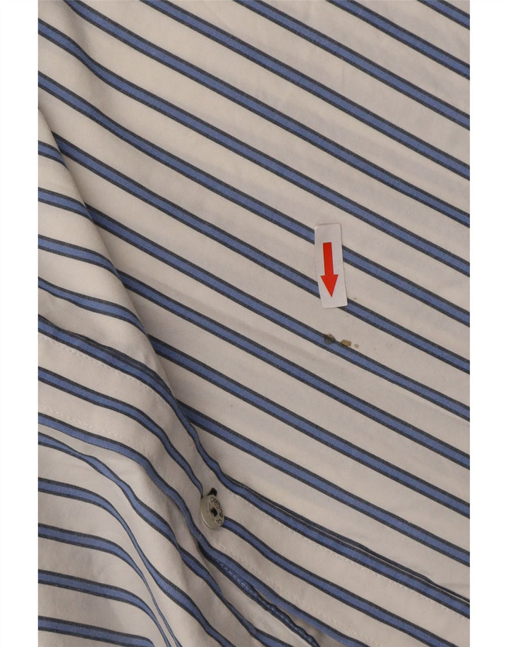 Crew Clothing Herre Classic Fit skjorte 2XL hvid stribet bomuld