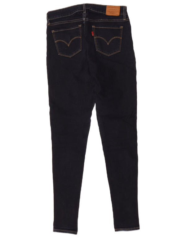 Levi's Dame 711 Skinny Jeans W27 L30 Marineblå Bomuld