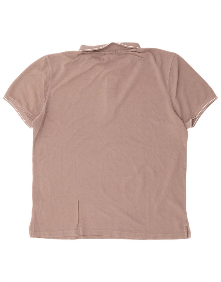 BLAUER Poloshirt til mænd XL Grå Bomuld