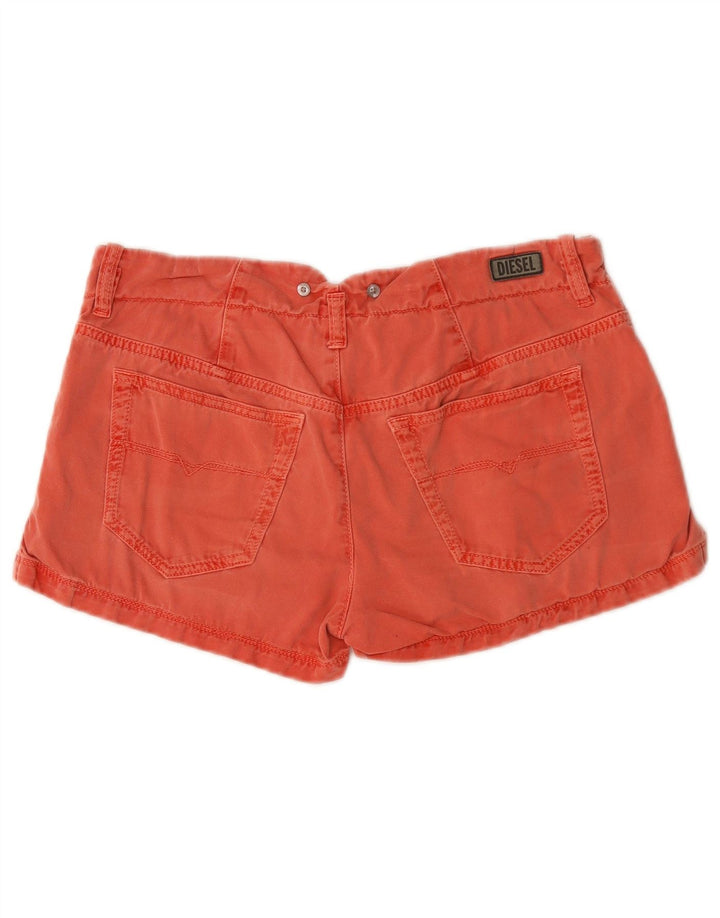 Diesel Dame Hot Pants W28 Medium Rød